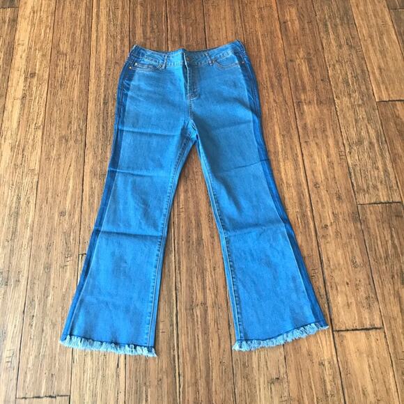 Wide Leg Jeans Cropped - Picture 5 of 9